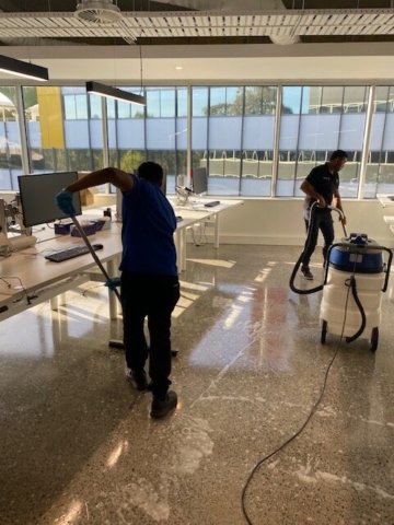 INL Office Floor Cleaning