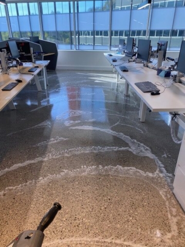 INL Office Floor Cleaning