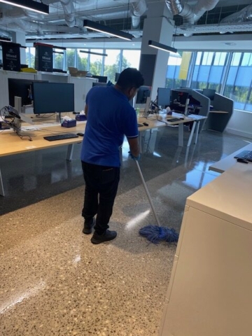 INL Office Floor Cleaning