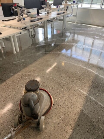 INL Office Floor Cleaning