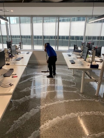 INL Office Floor Cleaning