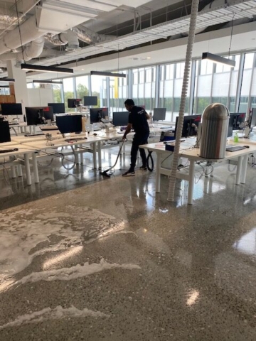 INL Office Floor Cleaning