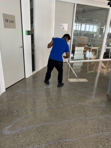 INL Office Floor Cleaning