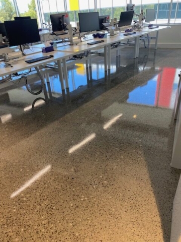 INL Office Floor Cleaning